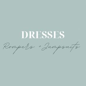 Dresses Rompers and Jumpsuits
